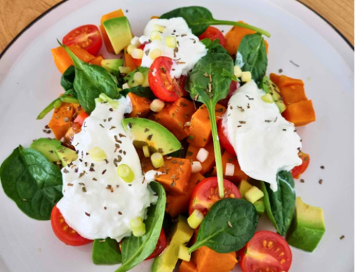 ZOETE AARDAPPEL MET BURRATA